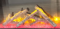 Yangın - Ahşap Seramik Şömine Gaz Şömine İçin Günlükleri 800 ~ 1000 ℃ Servis Sıcaklığı S-104